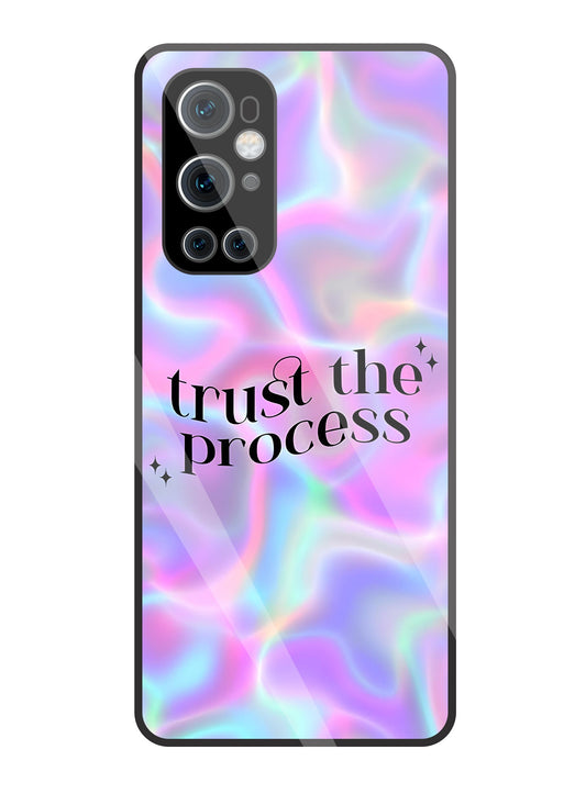 Trust the Process Glass Case For Oneplus 9 Pro
