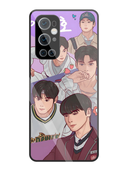 Ture Beauty K Drama Glass Case For Oneplus 9 Pro