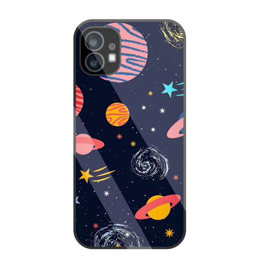 Universe In Space Glass Case For Nothing Phone 1