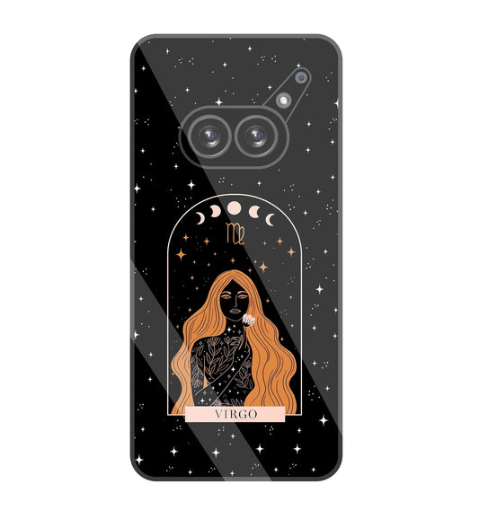 Virgo Black Glass Case For Nothing Phone 2A