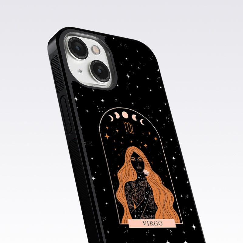 Virgo Black Glass Case For Oneplus 9 Pro