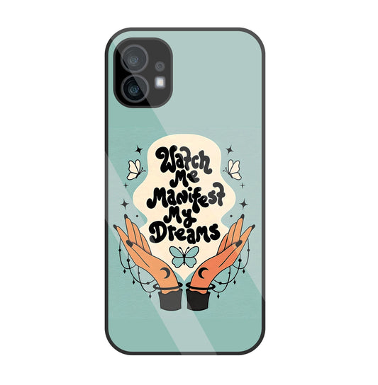 Watch Me Dream Glass Case For Nothing Phone 1