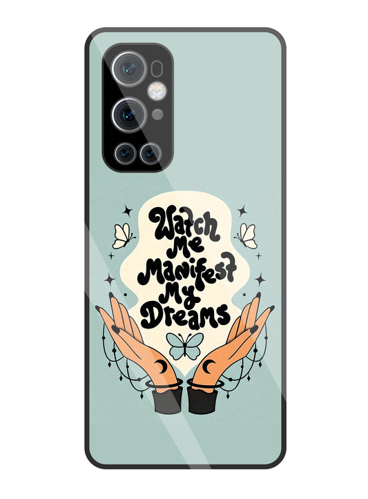 Watch Me Dream Glass Case For Oneplus 9 Pro