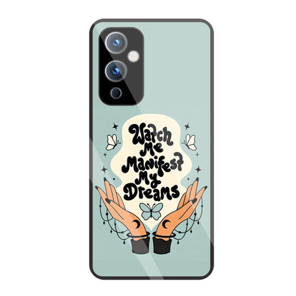 Watch Me Dream Glass Case For Oneplus 9