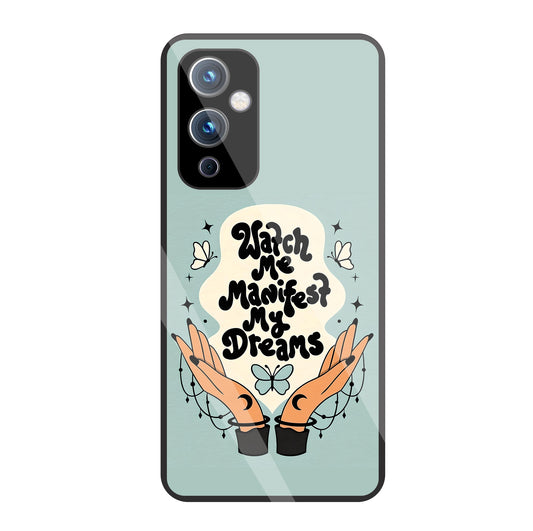 Watch Me Dream Glass Case For Oneplus 9