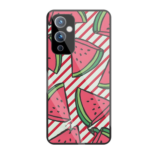 Watermelon Glass Case For Oneplus 9