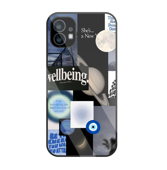 WellBeing  Glass Case For Nothing Phone 1