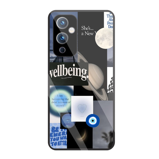 WellBeing Glass Case For Oneplus 9