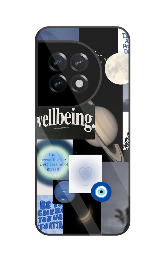 WellBeing Glass Case For Oneplus 11R