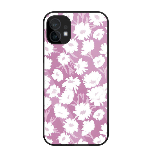 White Sunflower  Glass Case For Nothing Phone 1