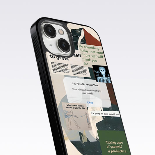 Yourself To Grow Glass Case For Nothing Phone 2A