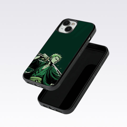 Zoro Anime Glass Case For OnePlus 12R
