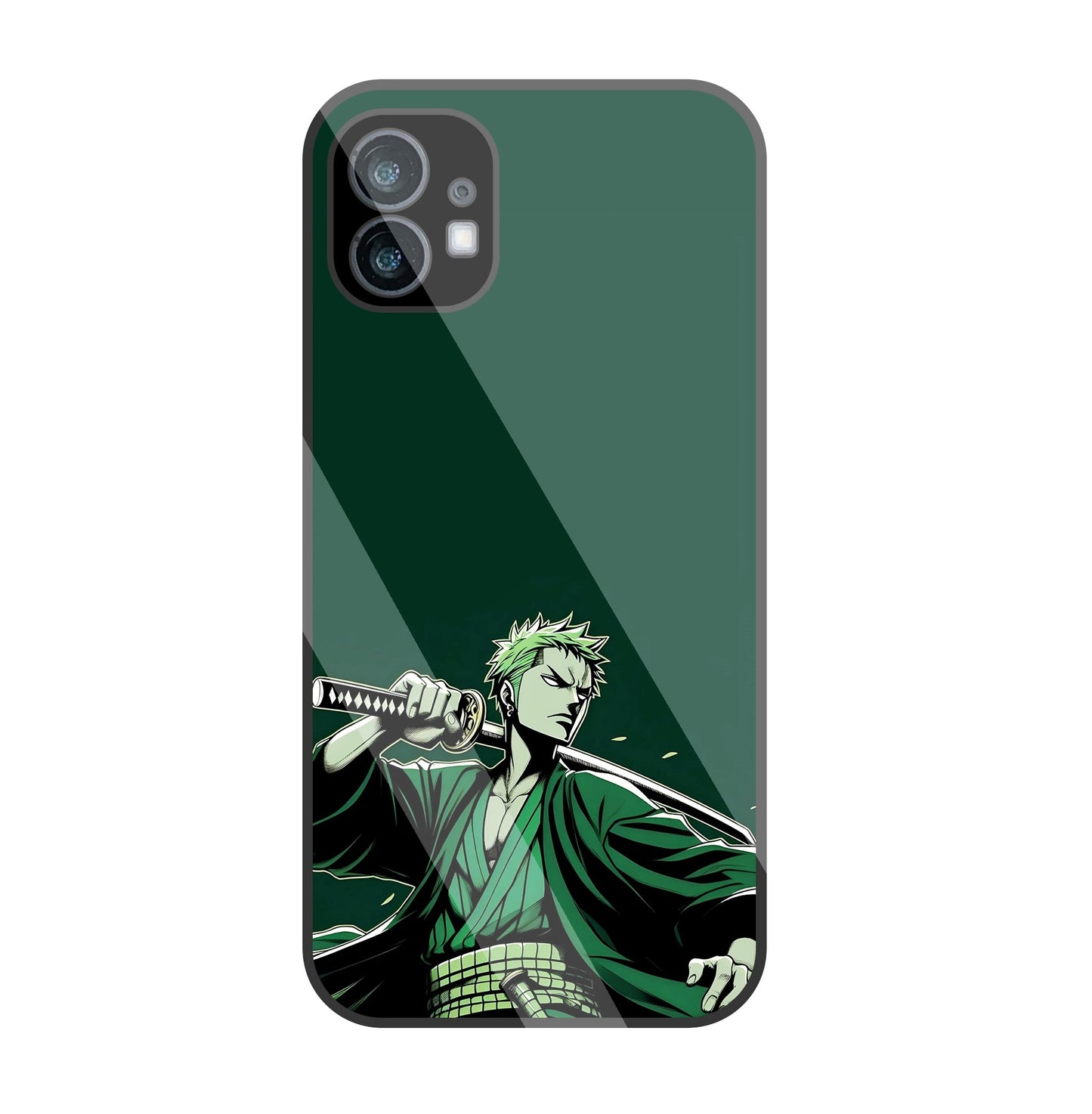 Zoro Anime Glass Case For Nothing Phone 1