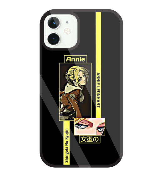 Annie Attack on Titan  Glass Case For Apple iPhone 11
