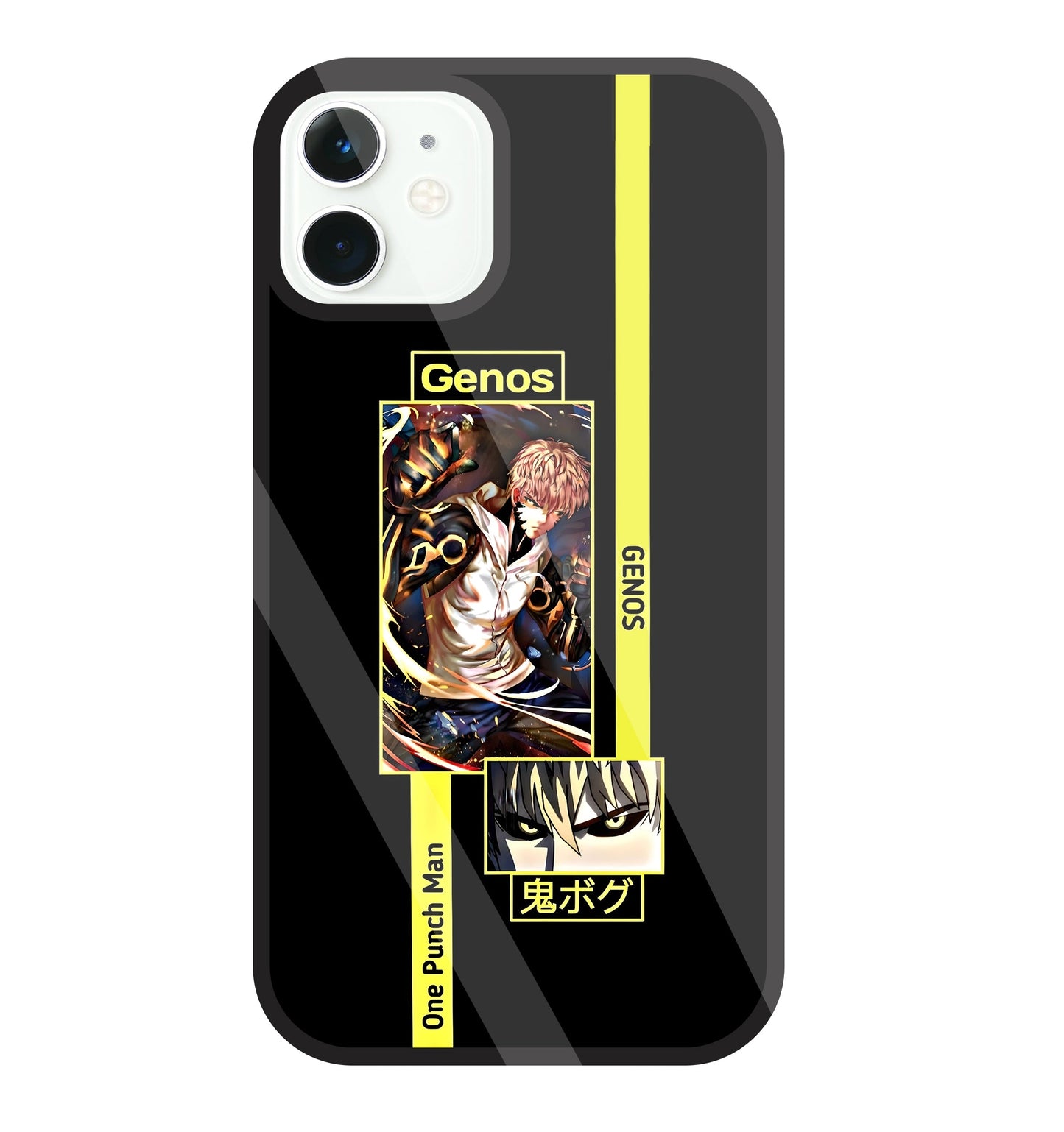 Genos Attack on Titan Glass Case For Apple iPhone 11