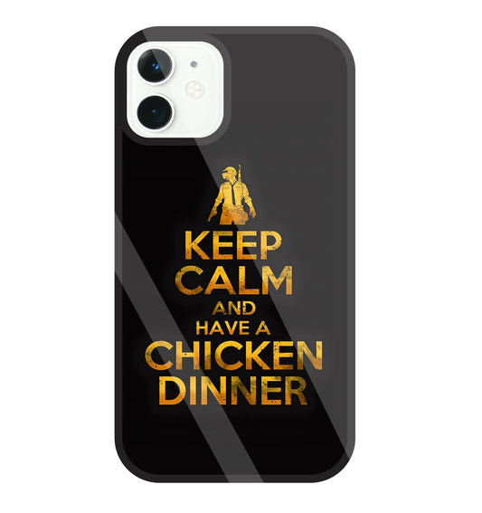 Chicken Dinner Glass Case For Apple iPhone 11