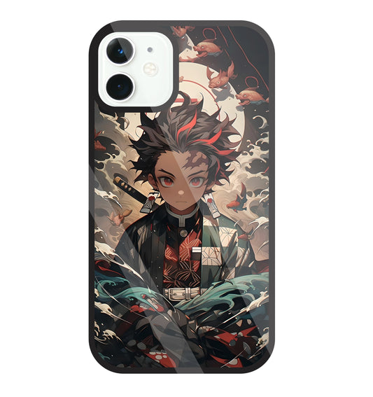 Demon Slayer Glass Case For Apple iPhone 11