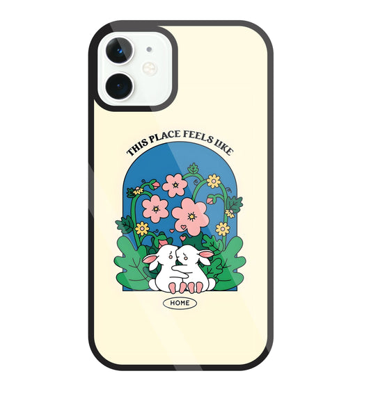 Feels Like Home Glass Case For Apple iPhone 11