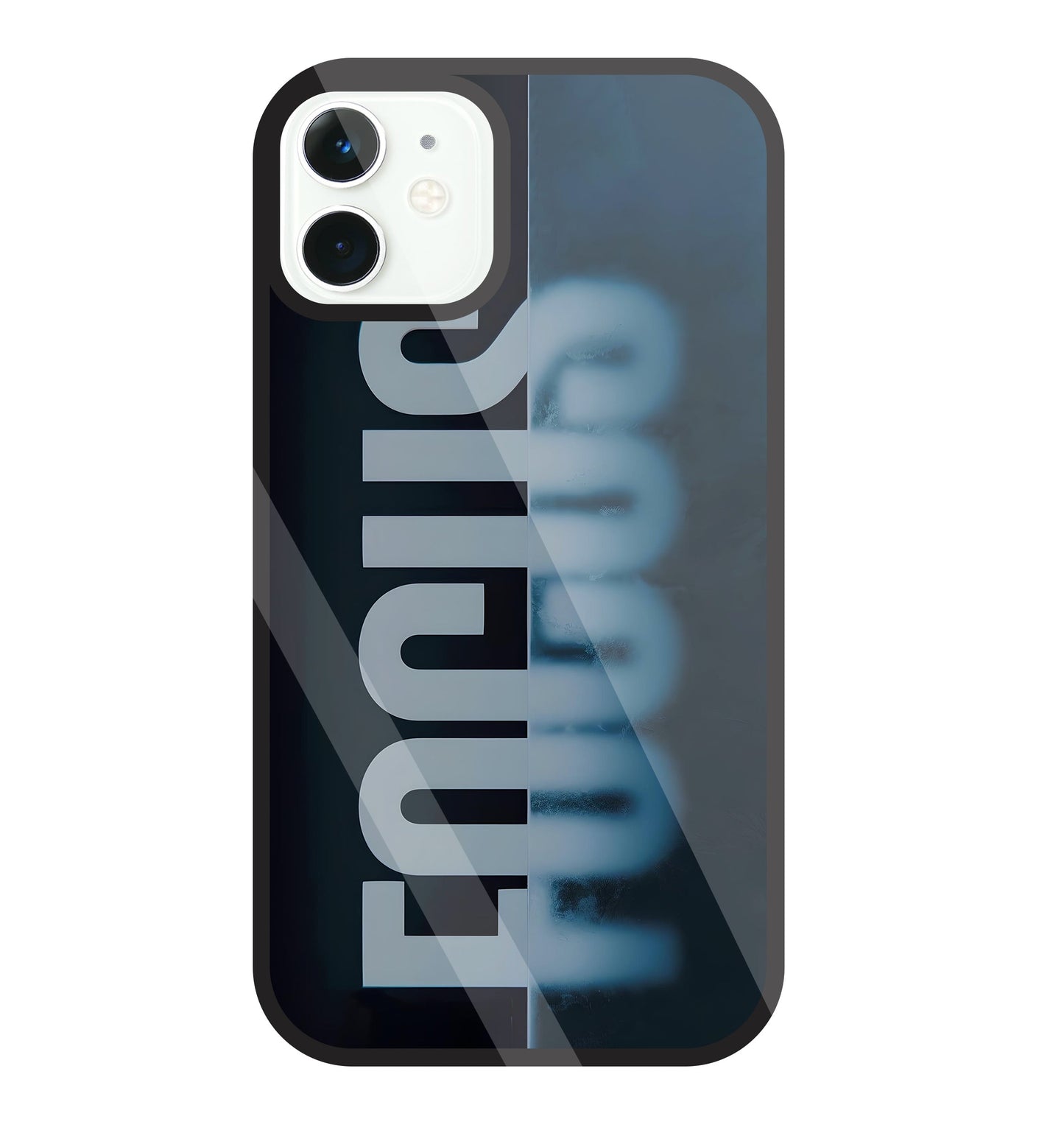 Focus Mirror Glass Case For Apple iPhone 11