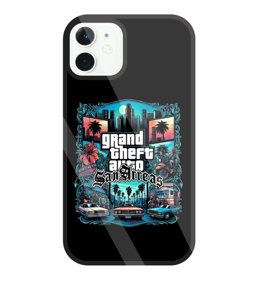 GTA Sanareas Glass Case For Apple iPhone 11