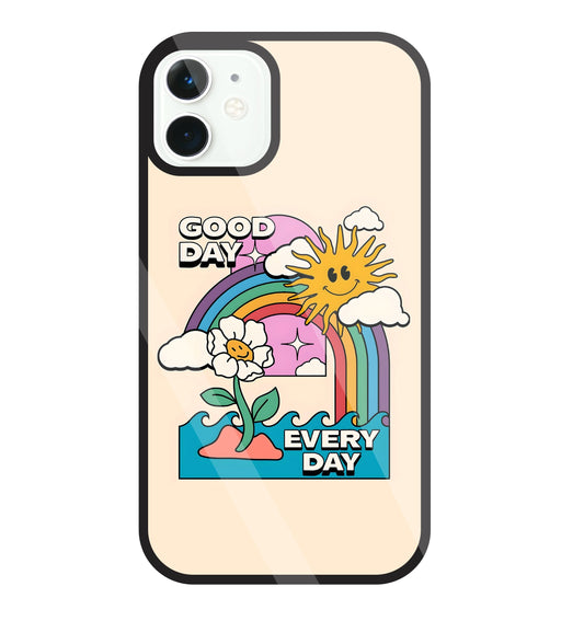 Good Day Every Day Glass Case For Apple iPhone 11