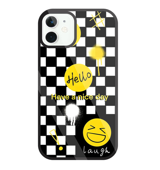 Have A Nice Day Glass Case For Apple iPhone 11