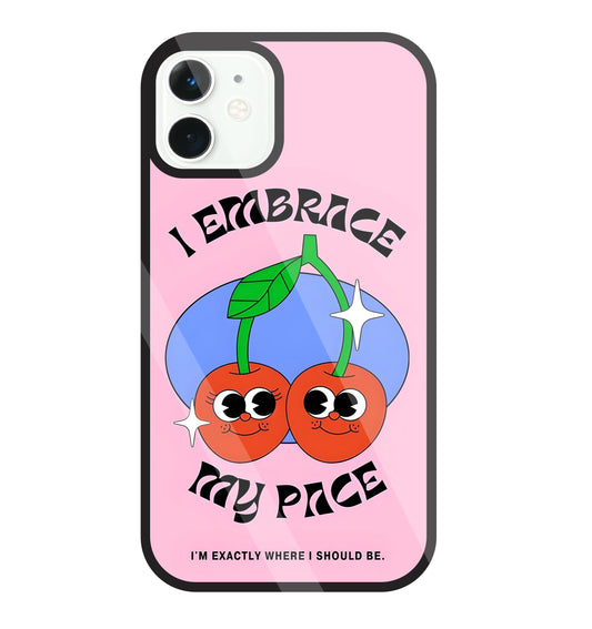My Pace Glass Case For Apple iPhone 11