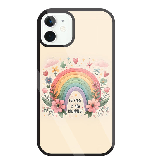 New Beginning Glass Case For Apple iPhone 11