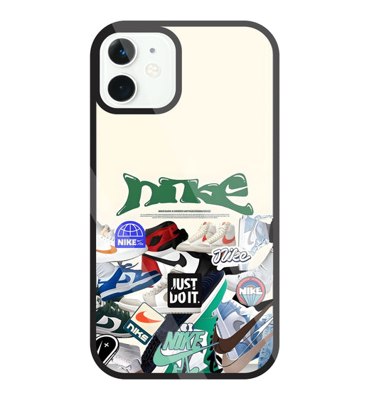 Nike Shoes Glass Case For Apple iPhone 11
