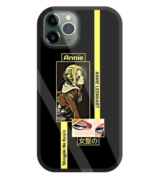 Annie Attack on Titan  Glass Case For Apple iPhone 11 Pro