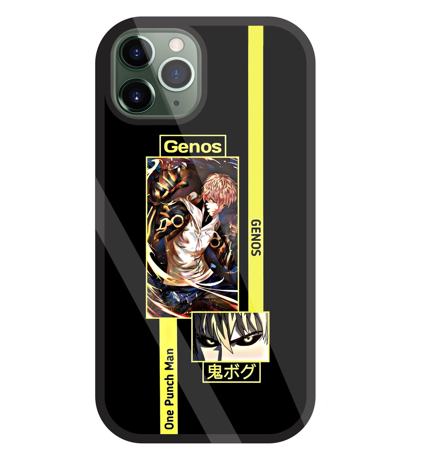 Genos Attack on Titan Glass Case For Apple iPhone 11 Pro