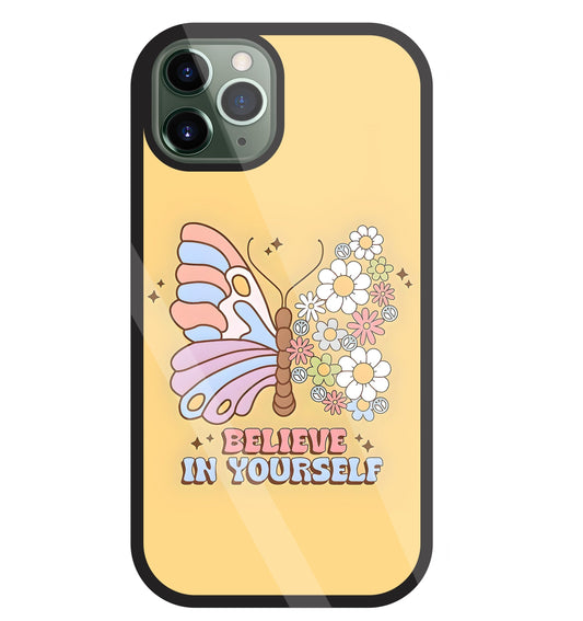 Believe In Yourself Glass Case For Apple iPhone 11 Pro