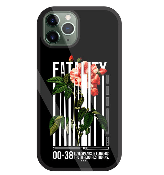 Fatality Flower Glass Case For Apple iPhone 11 Pro