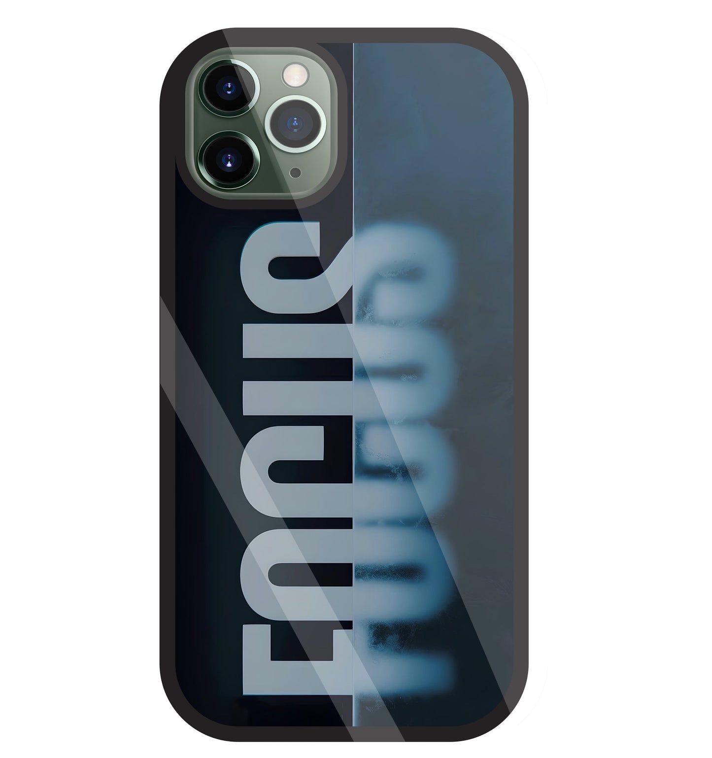 Focus Mirror Glass Case For Apple iPhone 11 Pro
