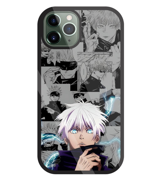 Gojo with bolt Glass Case For Apple iPhone 11 Pro