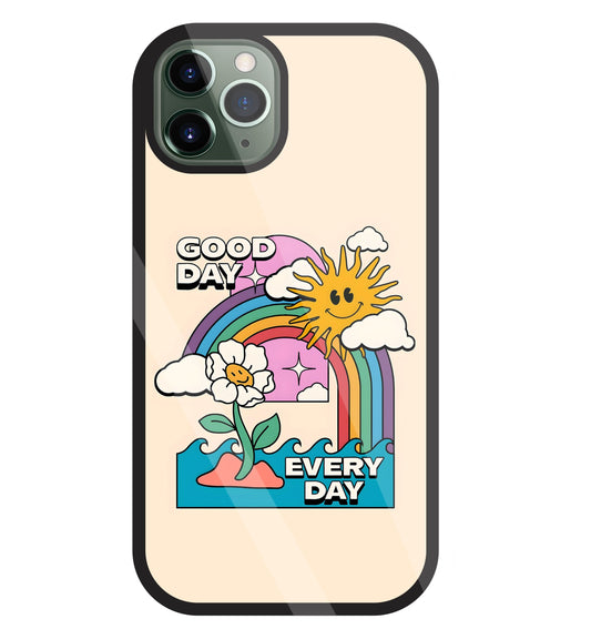 Good Day Every Day Glass Case For Apple iPhone 11 Pro
