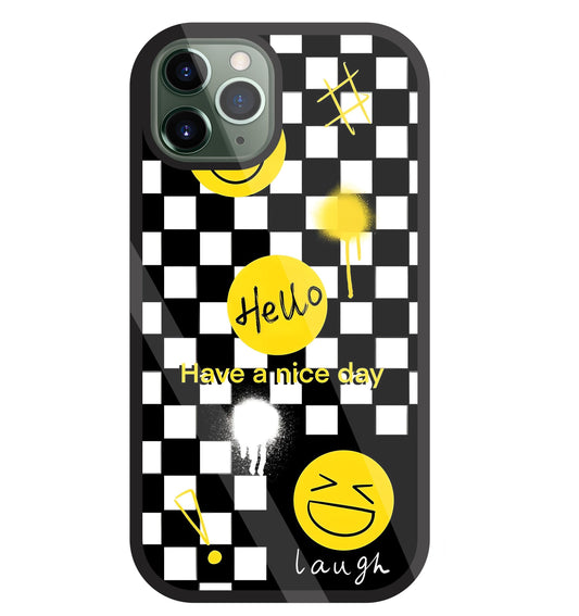 Have A Nice Day Glass Case For Apple iPhone 11 Pro