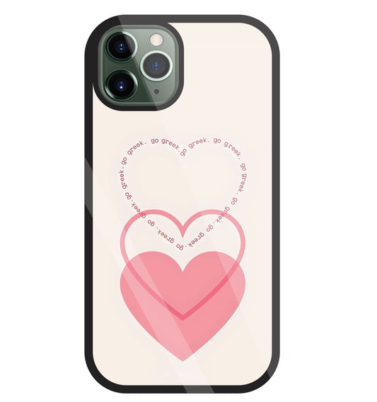 Heart Glass Case For Apple iPhone 11 Pro