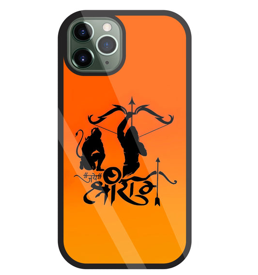 Jai Shri Ram Glass Case For Apple iPhone 11 Pro