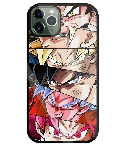 All Super Saiyan Glass Case For Apple iPhone 11 Pro Max