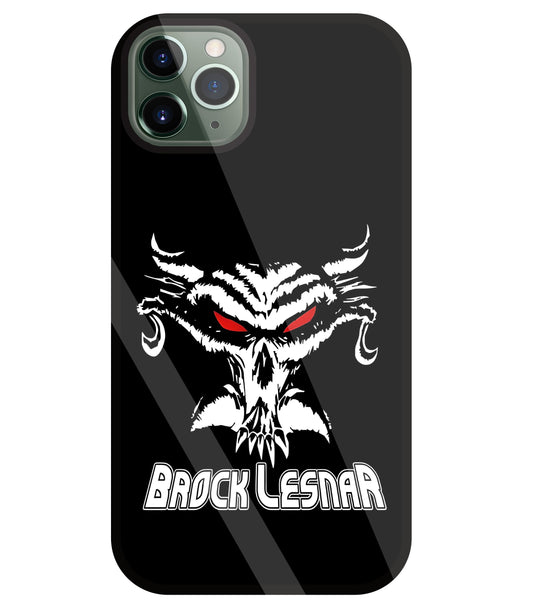 Brock Lesnar WWE Glass Case For Apple iPhone 11 Pro Max