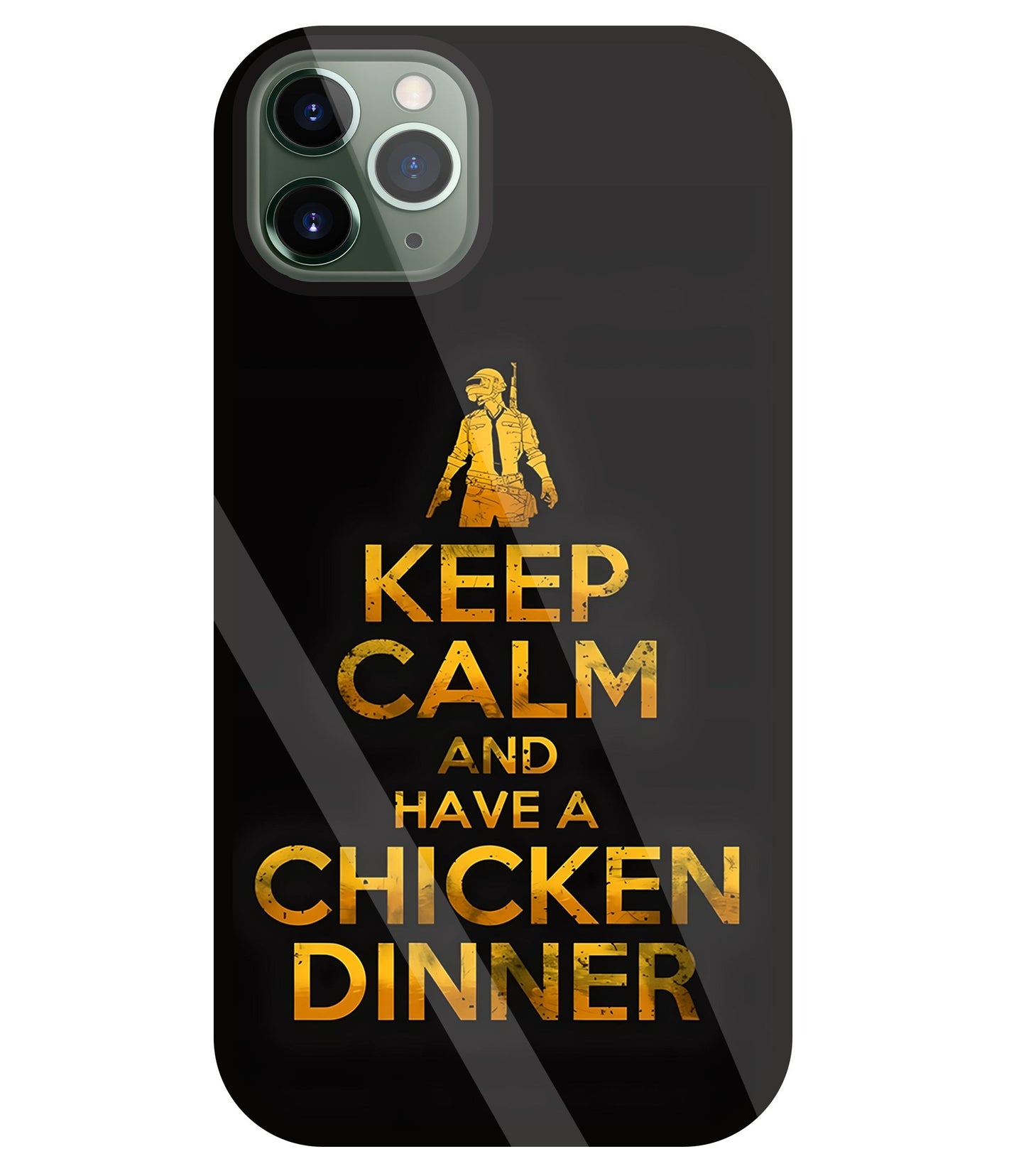 Chicken Dinner Glass Case For Apple iPhone 11 Pro Max