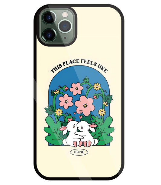Feels Like Home Glass Case For Apple iPhone 11 Pro Max