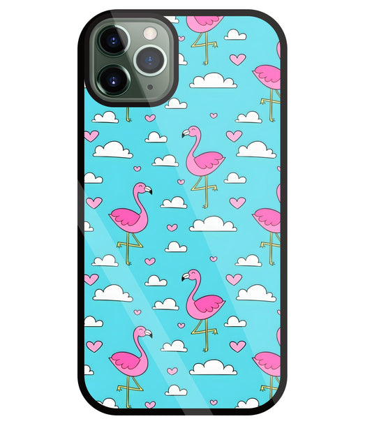 Flymingo Glass Case For Apple iPhone 11 Pro Max