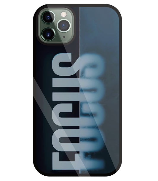 Focus Mirror Glass Case For Apple iPhone 11 Pro Max