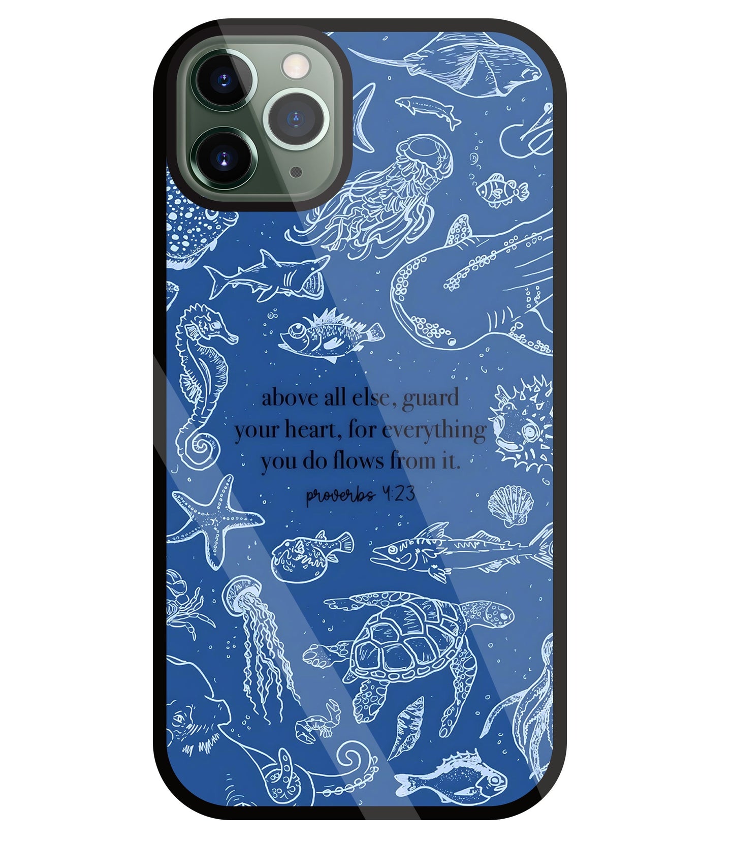 For Everything Glass Case For Apple iPhone 11 Pro Max
