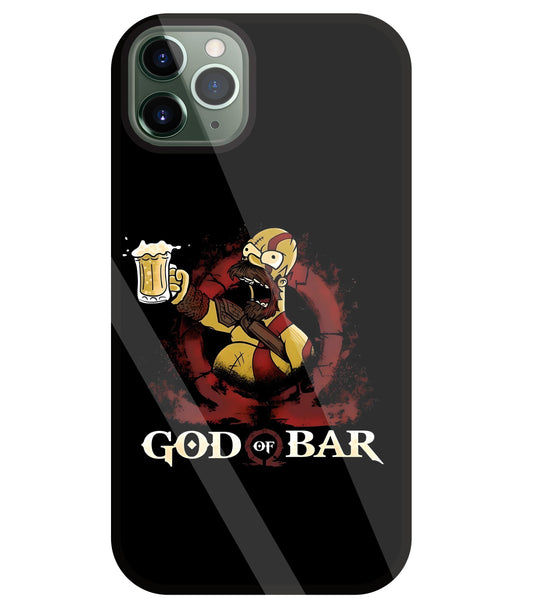 God Of Bar Glass Case For Apple iPhone 11 Pro Max