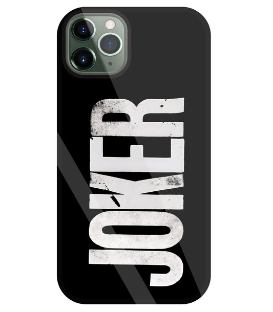 Joker Glass Case For Apple iPhone 11 Pro Max