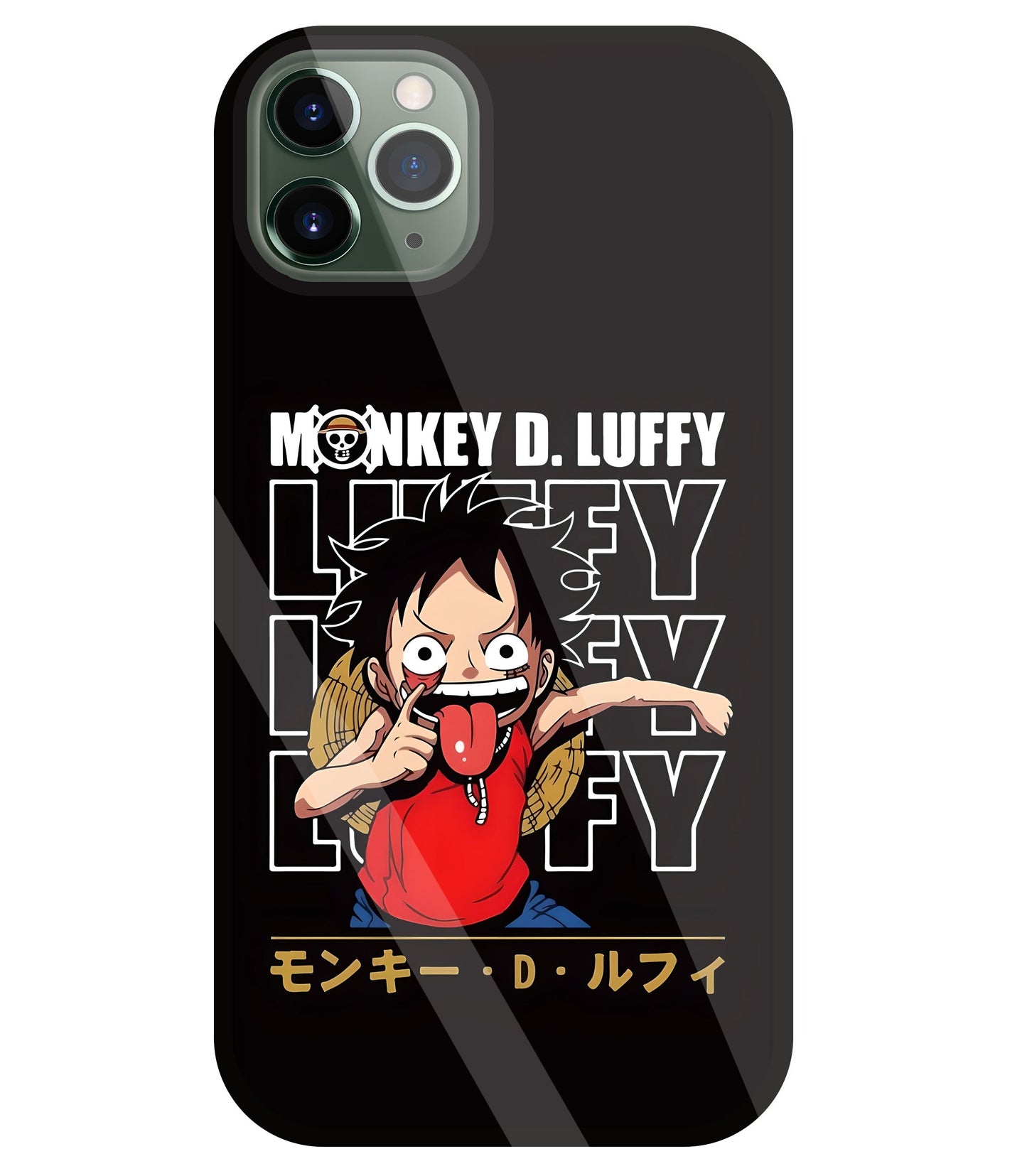 Monkey D Glass Case For Apple iPhone 11 Pro Max