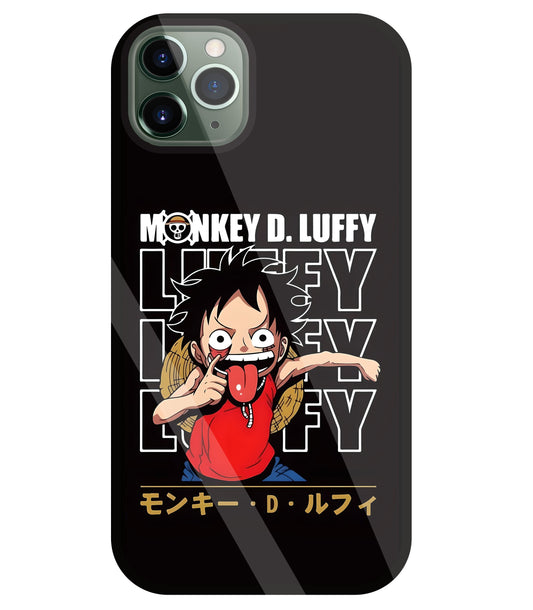 Monkey D Glass Case For Apple iPhone 11 Pro Max